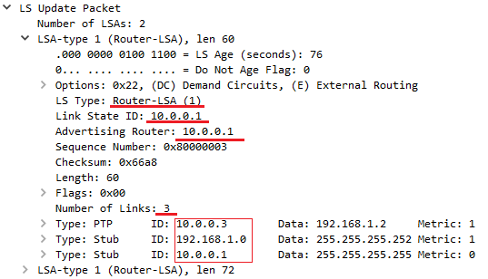 lsa ospf что это