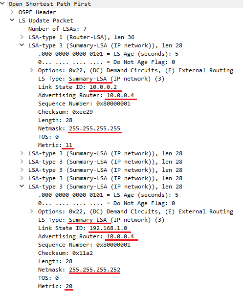 lsa ospf что это