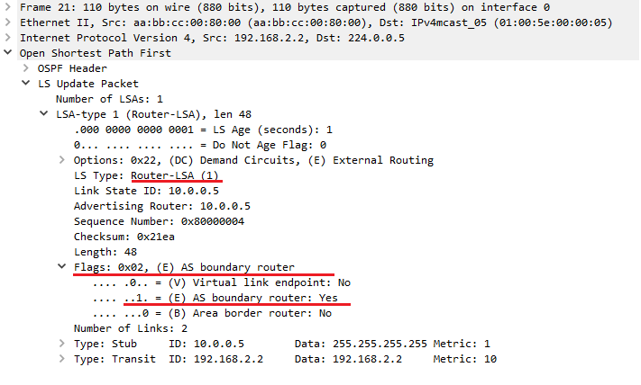 lsa ospf что это