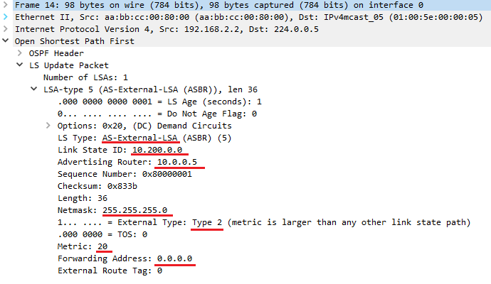 lsa ospf что это