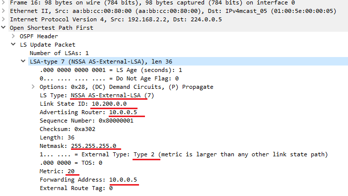 lsa ospf что это